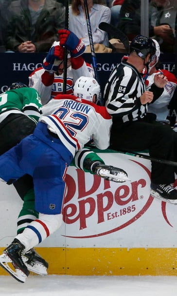 Gurianov scores on penalty shot, Stars beat Canadiens 4-1